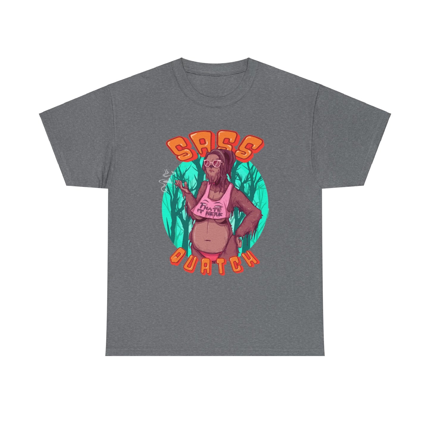 Sass Quatch Unisex Heavy Cotton Tee