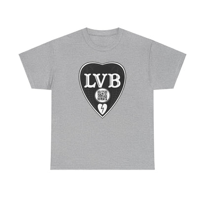 LVB Art Black & White Planchette Unisex Heavy Cotton Tee