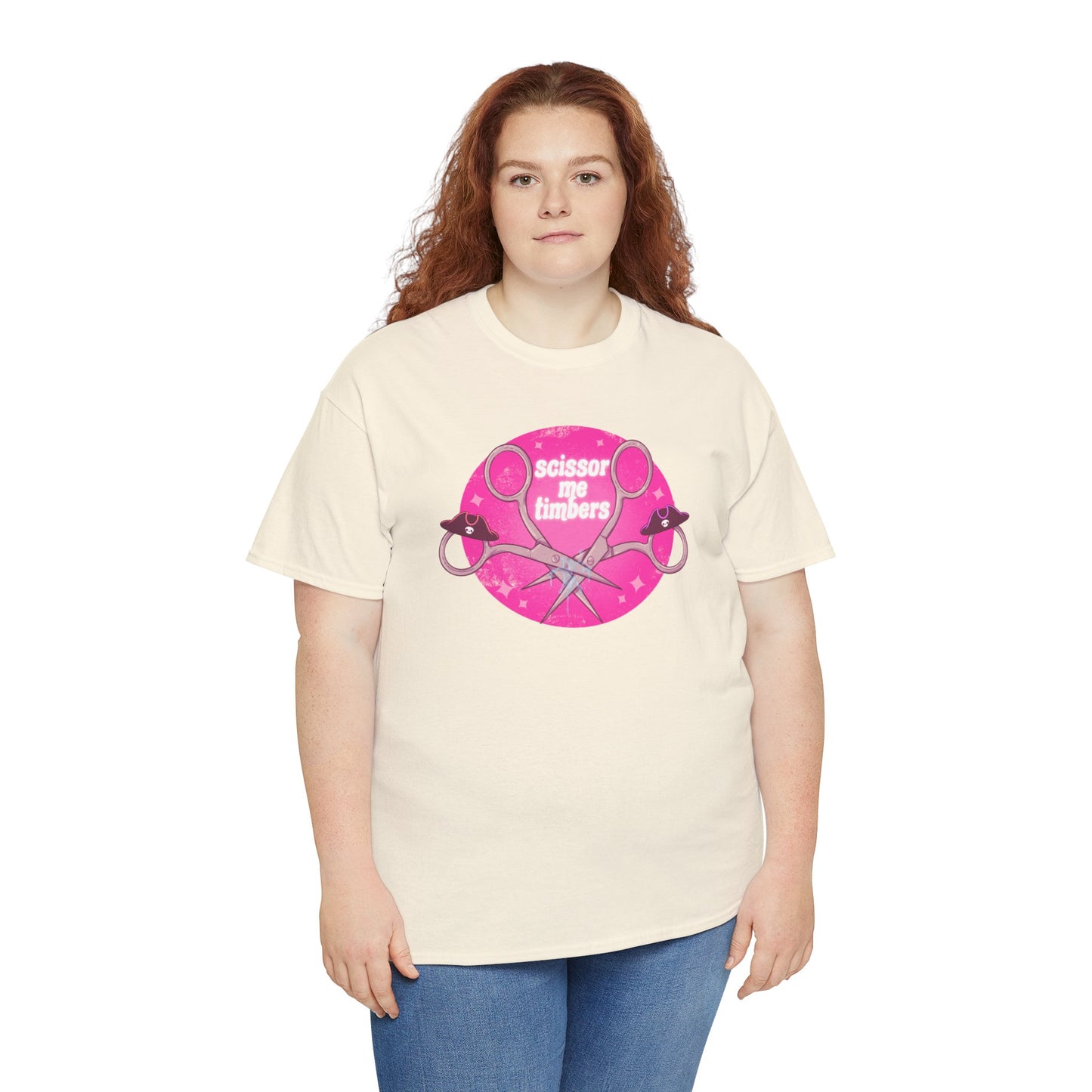 Scissor Me Timbers Unisex Heavy Cotton Tee
