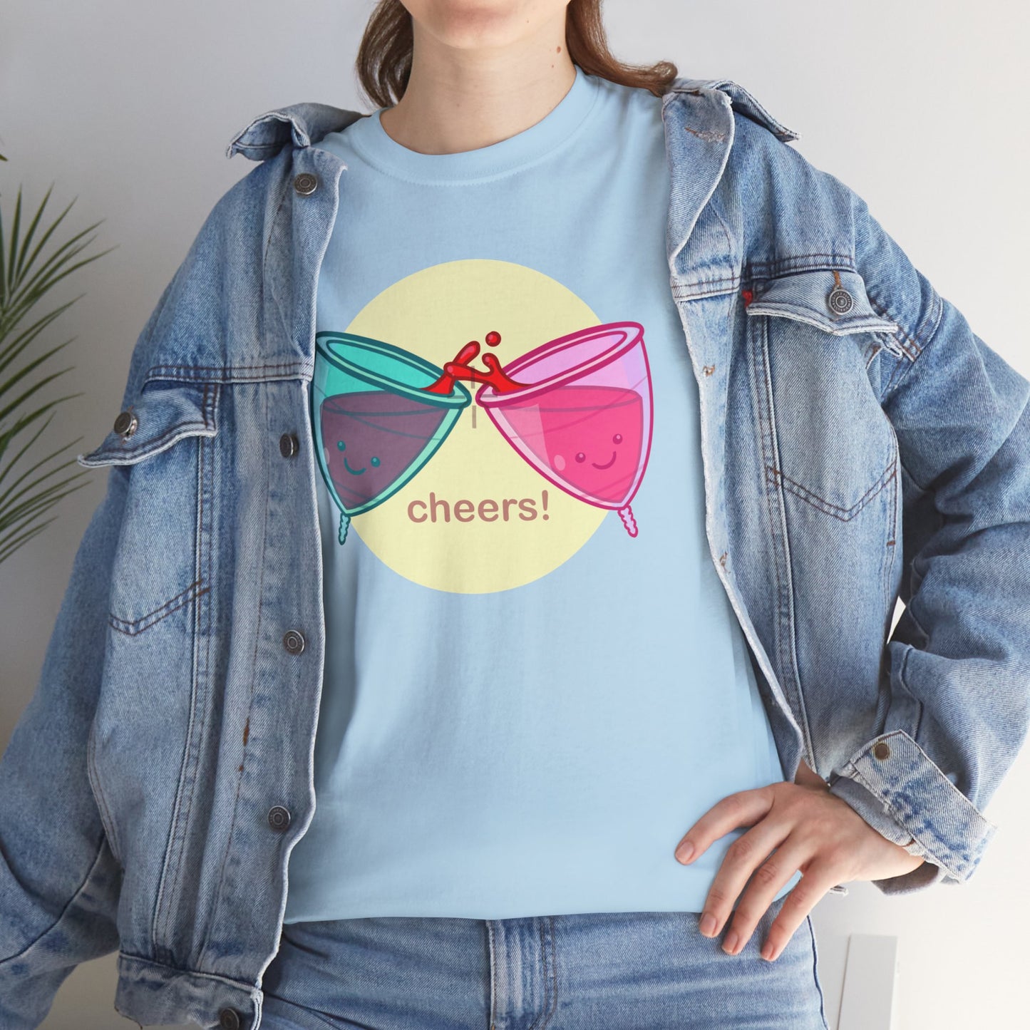 Cheers Unisex Heavy Cotton Tee