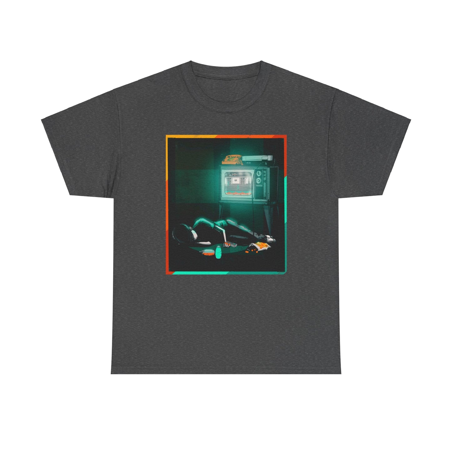 Long Night Unisex Heavy Cotton Tee