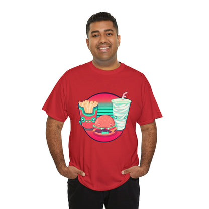 Spooky Fast Food Unisex Heavy Cotton Tee