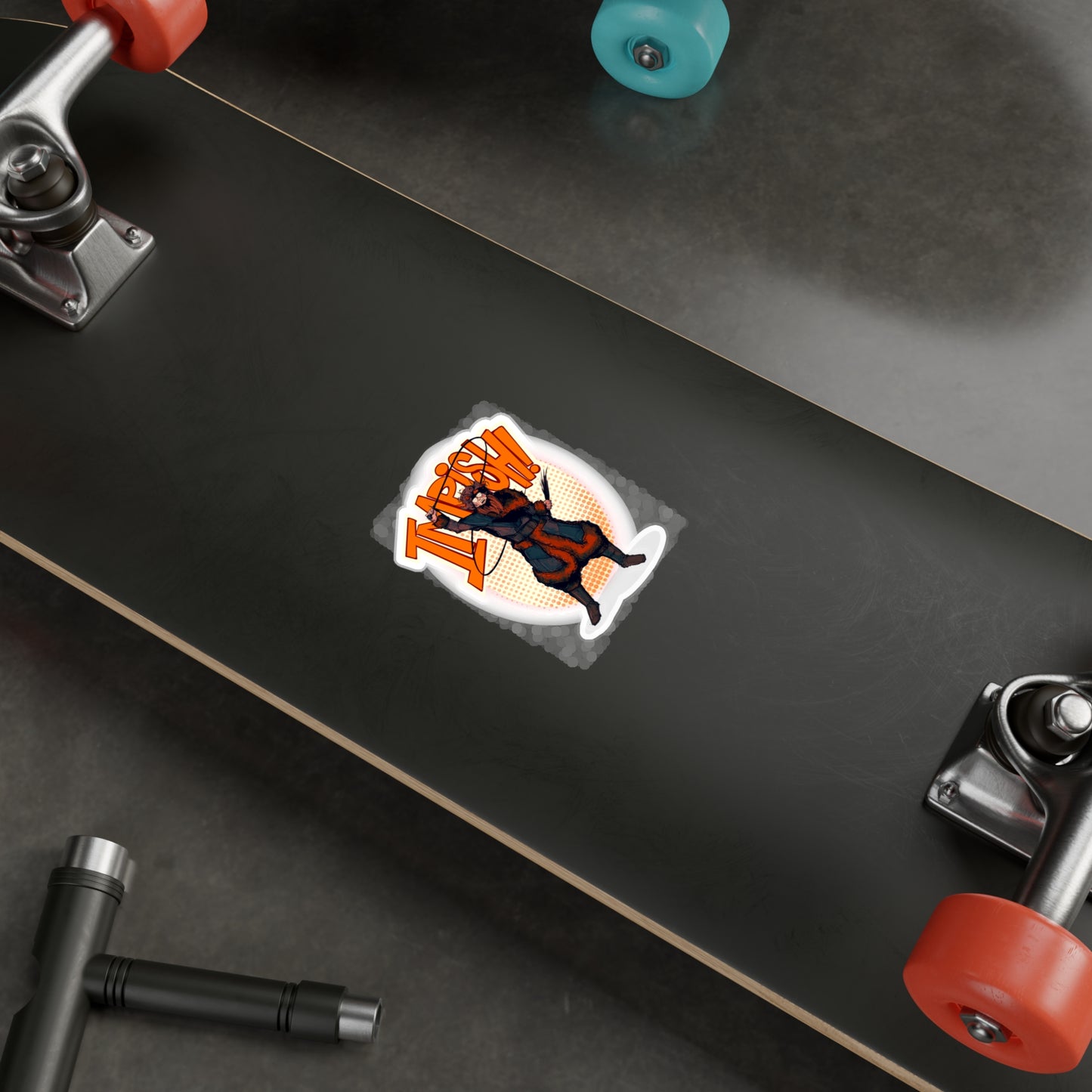 Impish Kiss-Cut Vinyl Decal