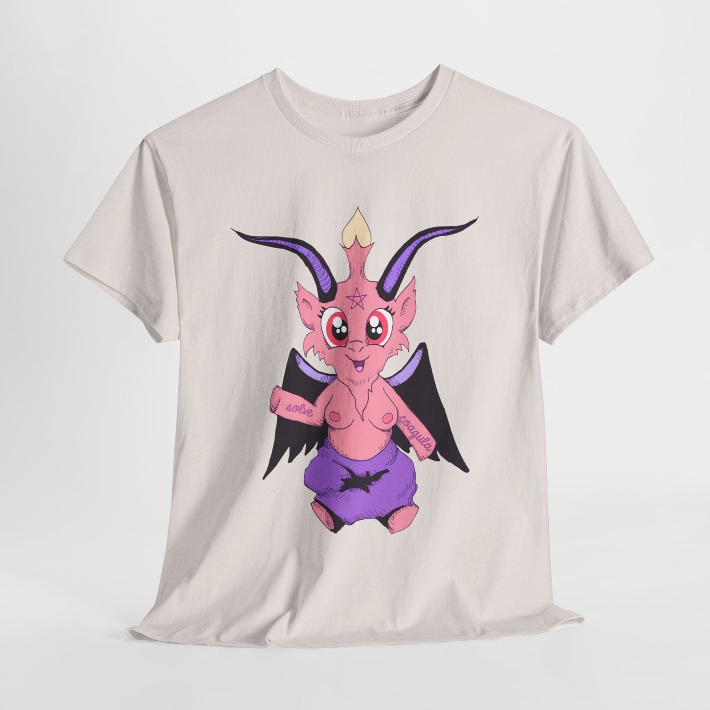 Little Baphomet Unisex Heavy Cotton Tee
