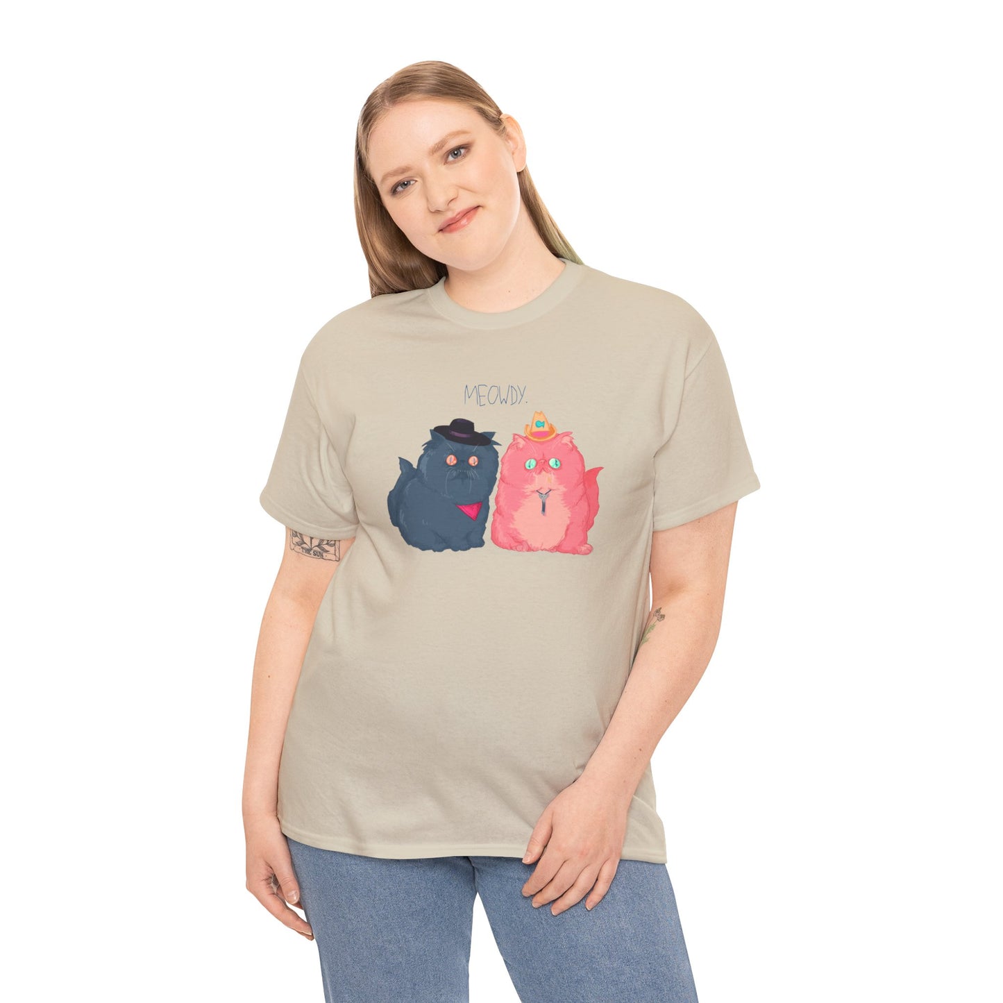 Meowdy Unisex Heavy Cotton Tee