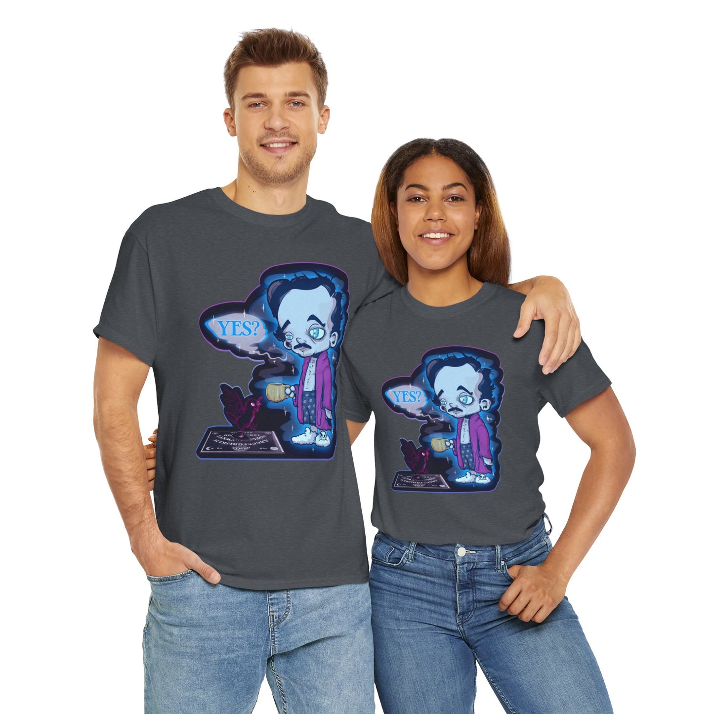 Edgar Allan Ghost Unisex Heavy Cotton Tee