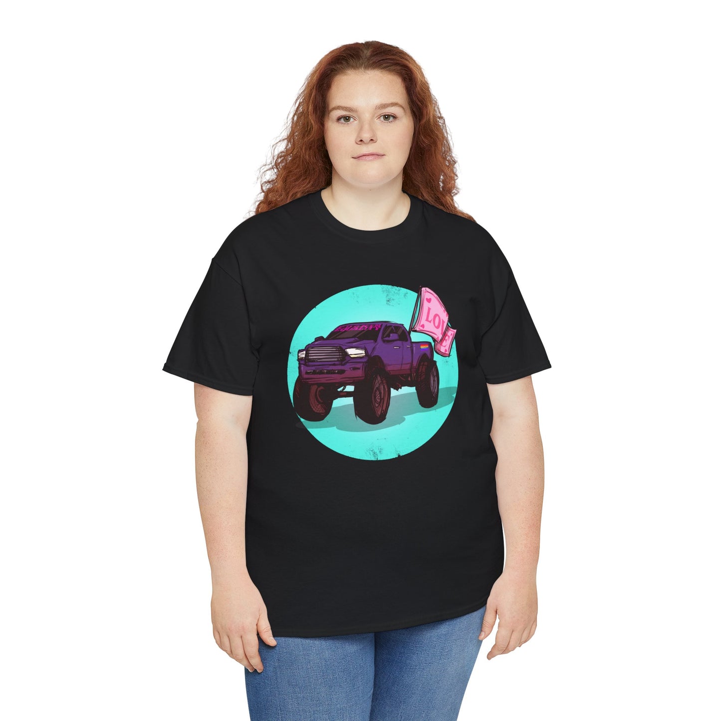 Big Dick Energy Truck Unisex Heavy Cotton Tee