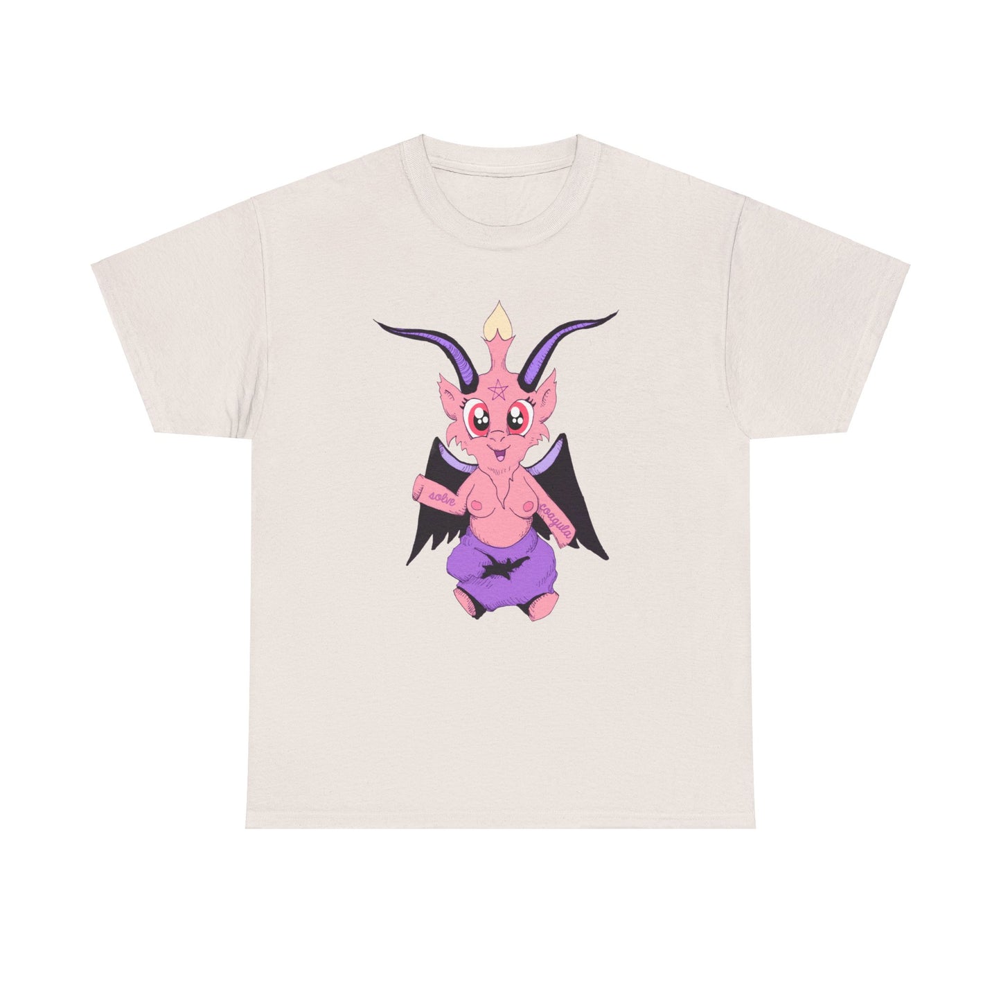 Little Baphomet Unisex Heavy Cotton Tee