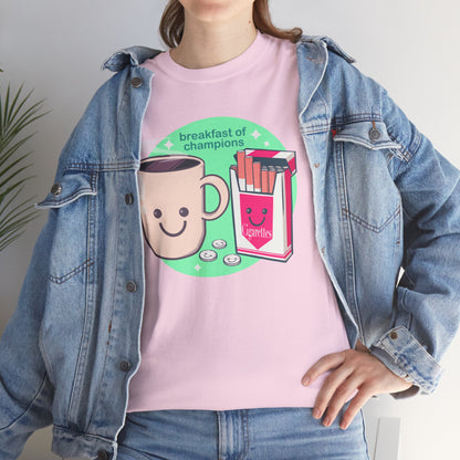 Breakfast of Champions Unisex Heavy Cotton Tee