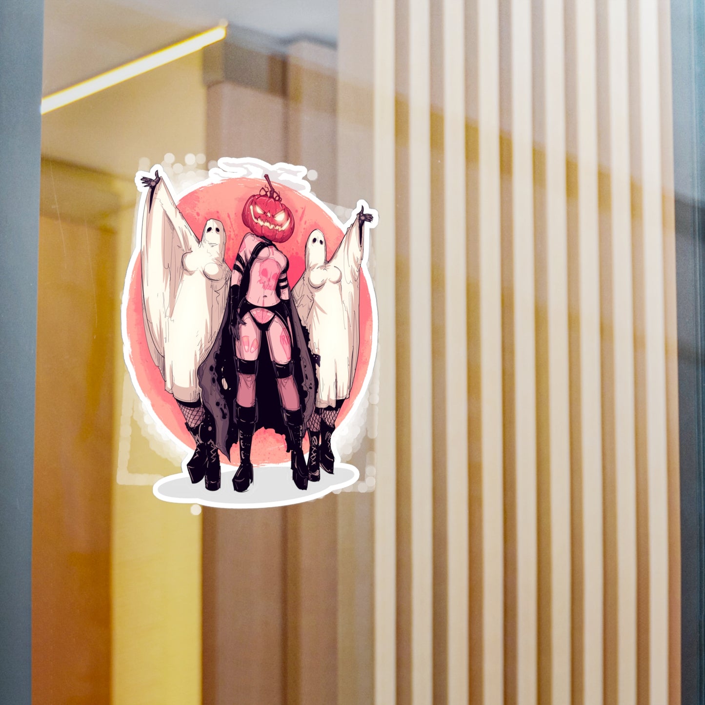 Return Of The Pumpkin Queen Kiss-Cut Vinyl Decal