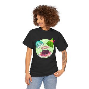 Smiling's My Favorite Unisex Heavy Cotton Tee