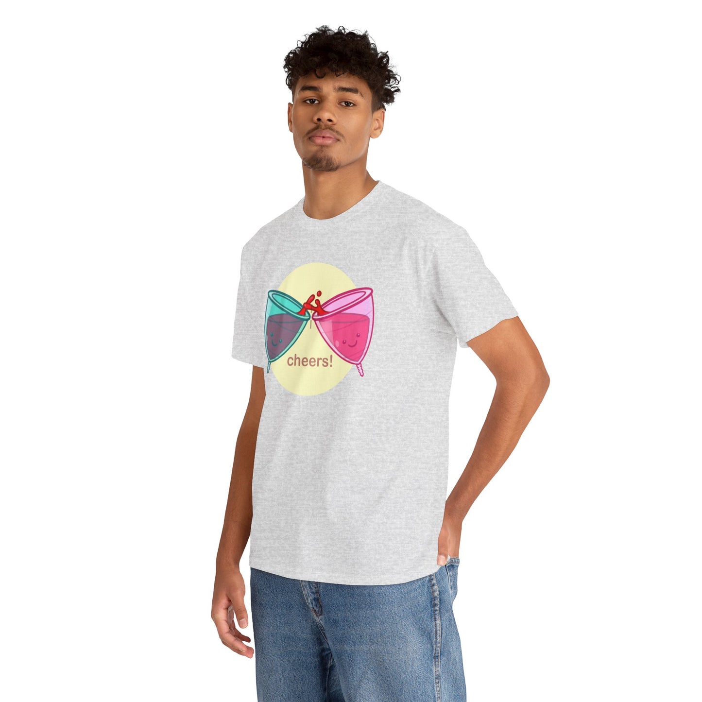 Cheers Unisex Heavy Cotton Tee
