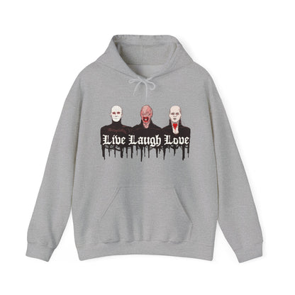 Live Laugh Suffer Unisex Heavy Blend Hooded Sweatshirt