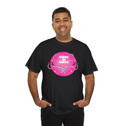 Scissor Me Timbers Unisex Heavy Cotton Tee