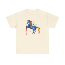 Unicorn Skeleton Unisex Heavy Cotton Tee