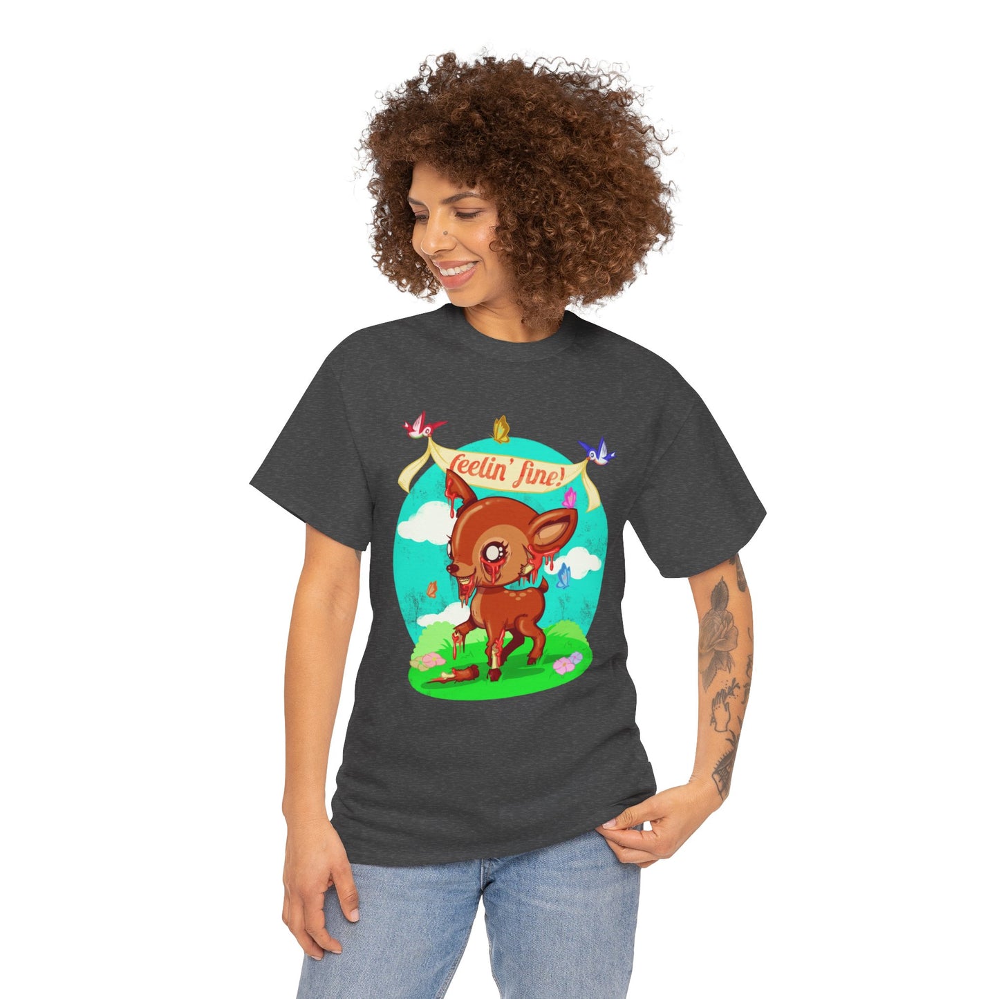 Feelin Fine Unisex Heavy Cotton Tee