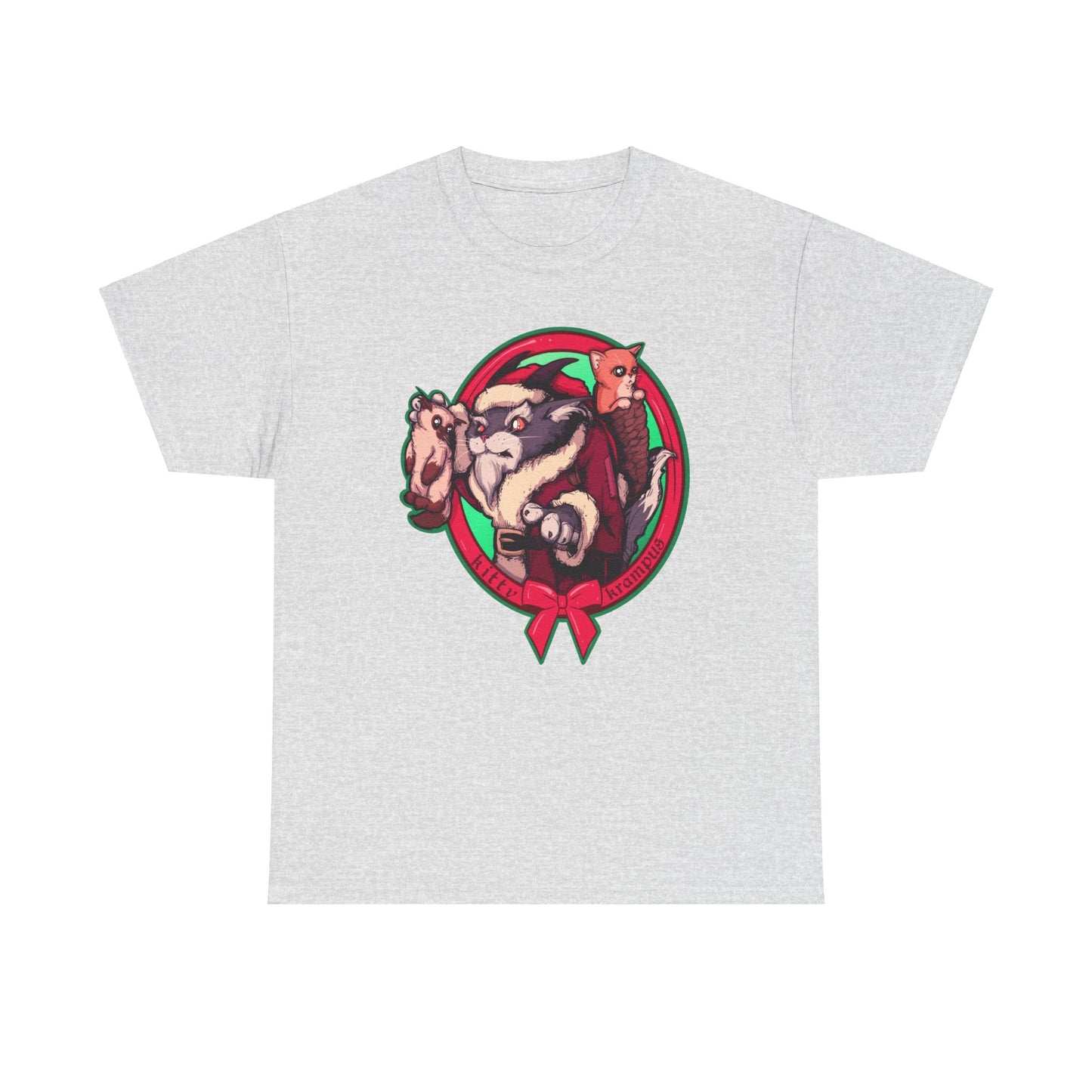 Kitty Krampus Unisex Heavy Cotton Tee