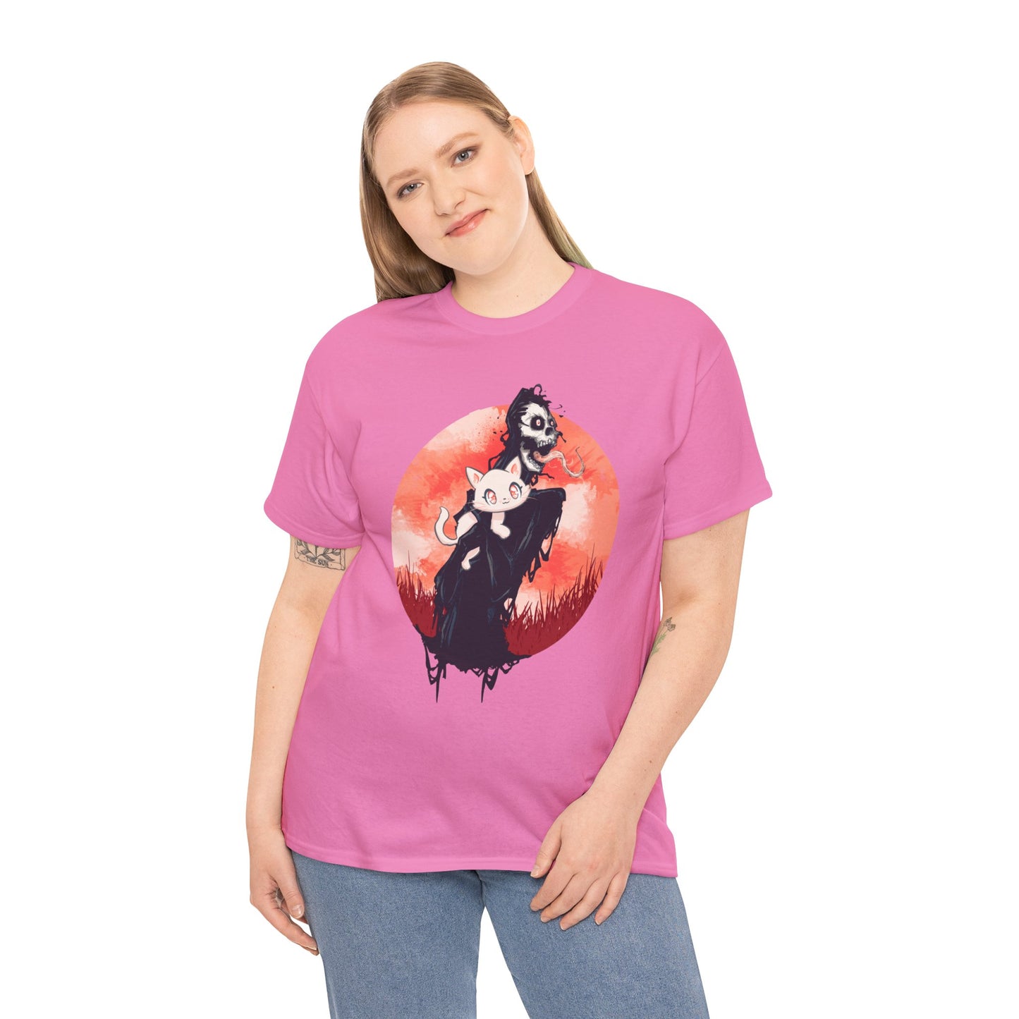 Cat Person Unisex Heavy Cotton Tee
