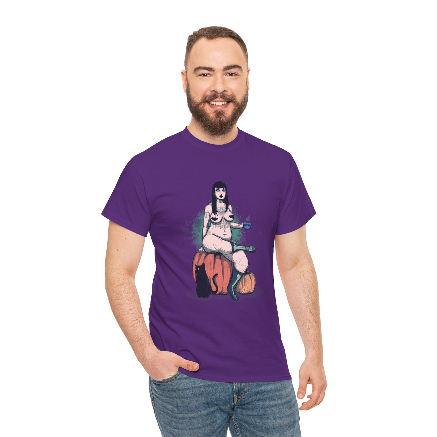 Spooky Queen Unisex Heavy Cotton Tee