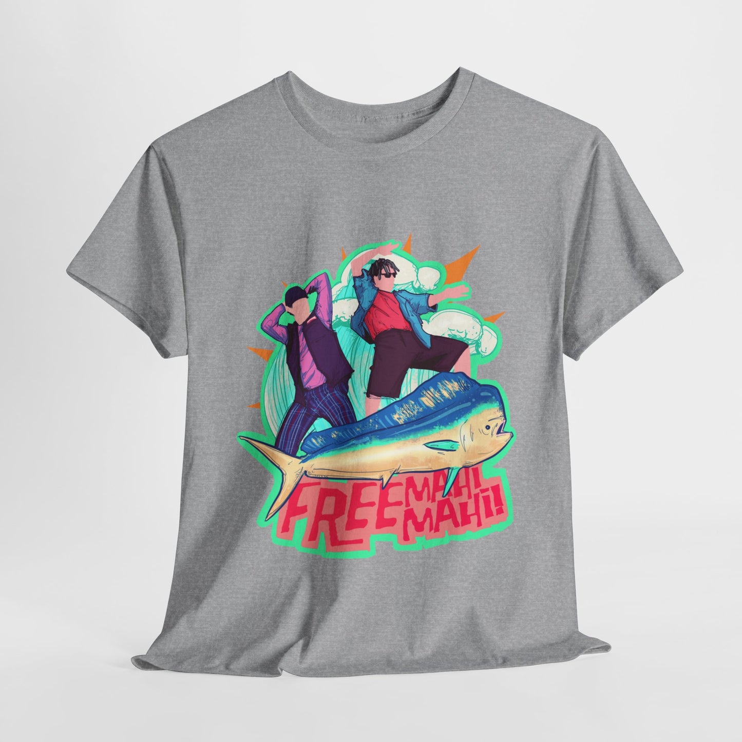 Free Mahi Mahi Unisex Heavy Cotton Tee
