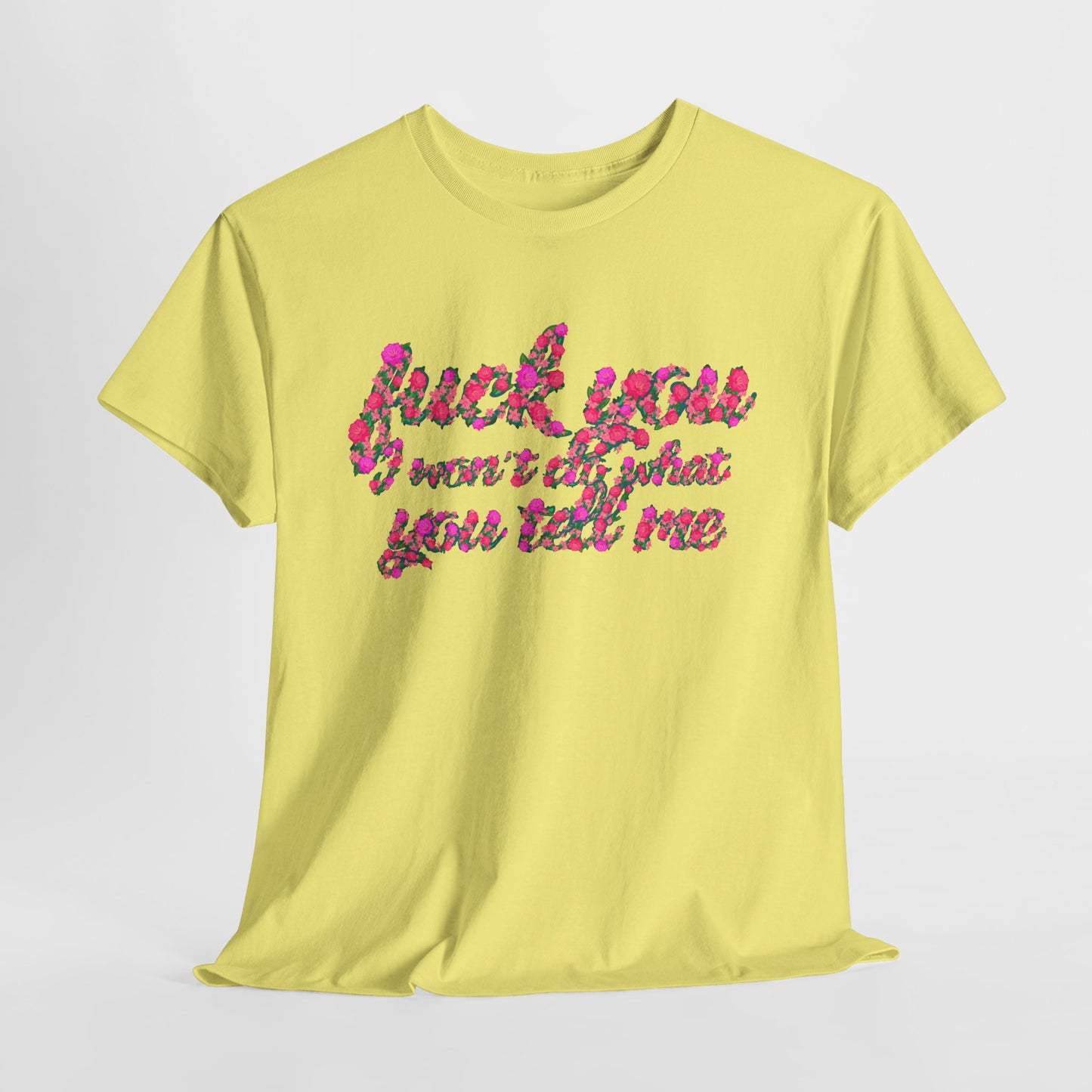 Floral AF II Unisex Heavy Cotton Tee