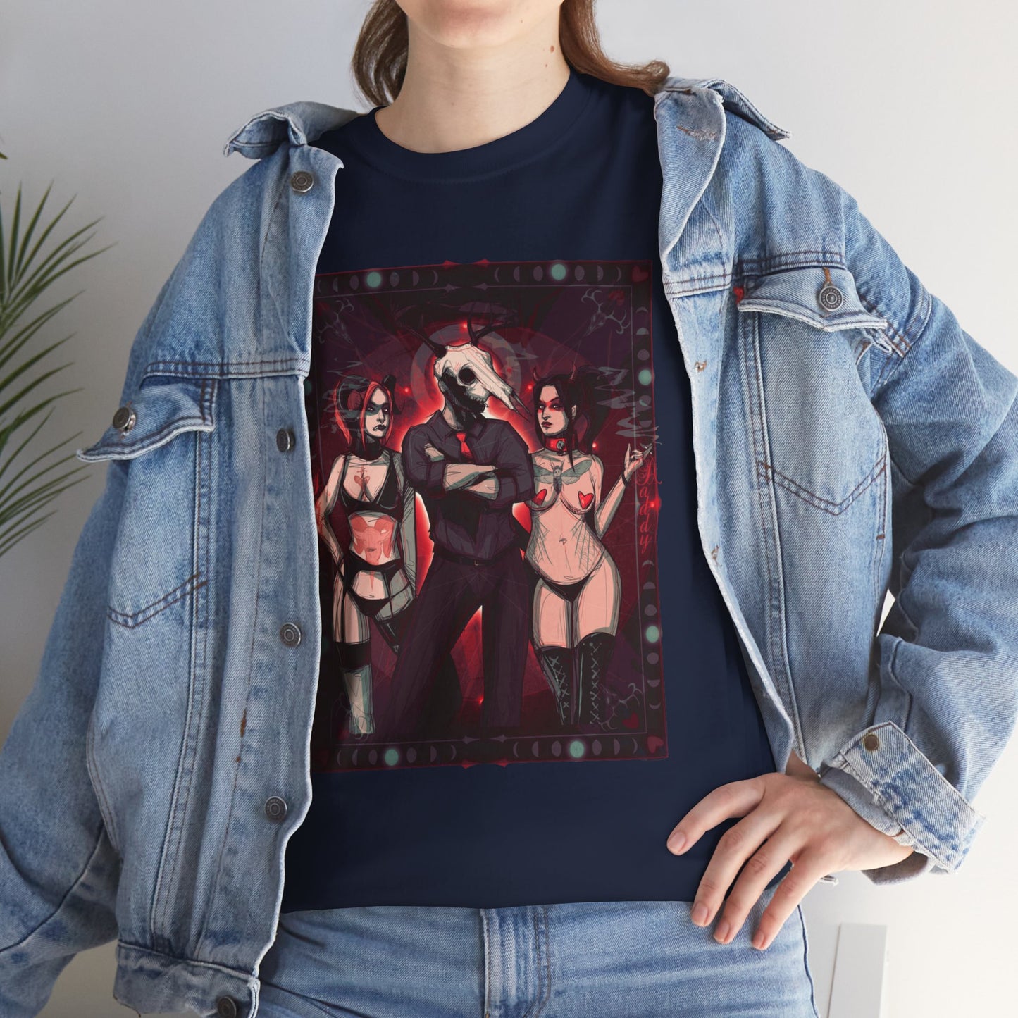 Deer Daddy Series 8: Dark Daddy Unisex Heavy Cotton Tee