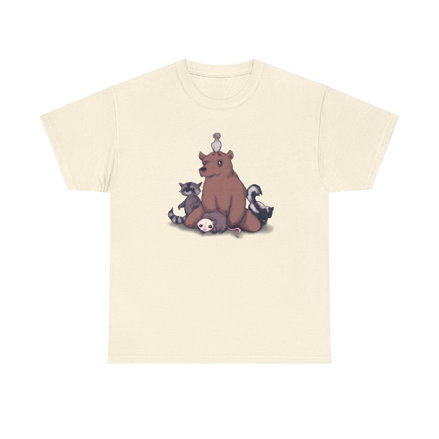 Trash Animals Unisex Heavy Cotton Tee