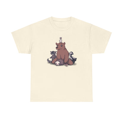Trash Animals Unisex Heavy Cotton Tee