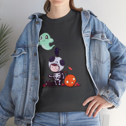 Halloween Boy Unisex Heavy Cotton Tee