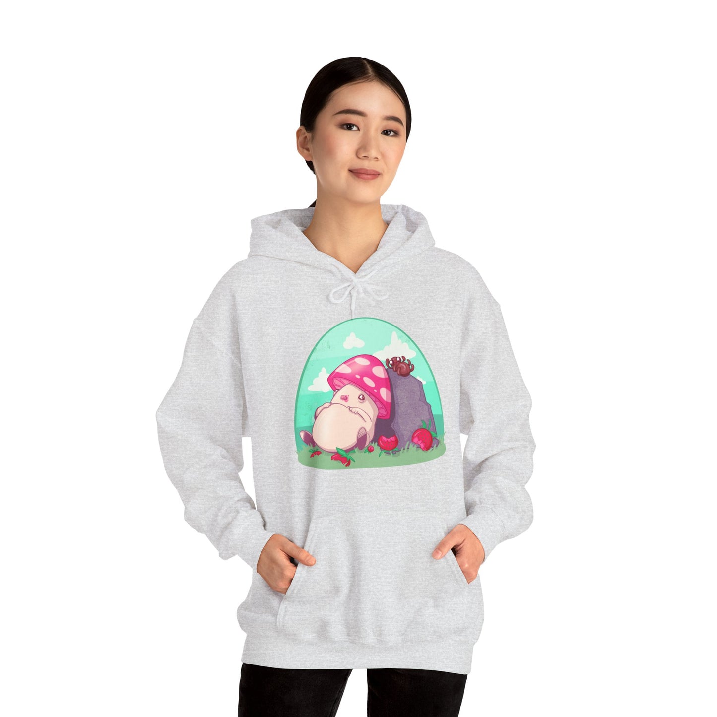 Tummy Ache Unisex Heavy Blend Hooded Sweatshirt