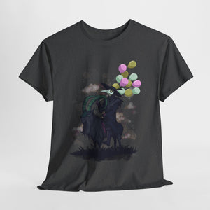 Plague Doctor Balloons Unisex Heavy Cotton Tee