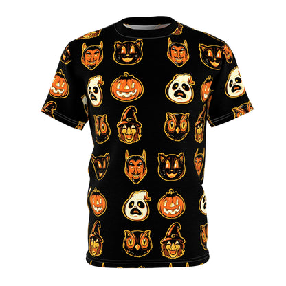 Vintage Halloween Unisex Cut & Sew Tee (AOP)