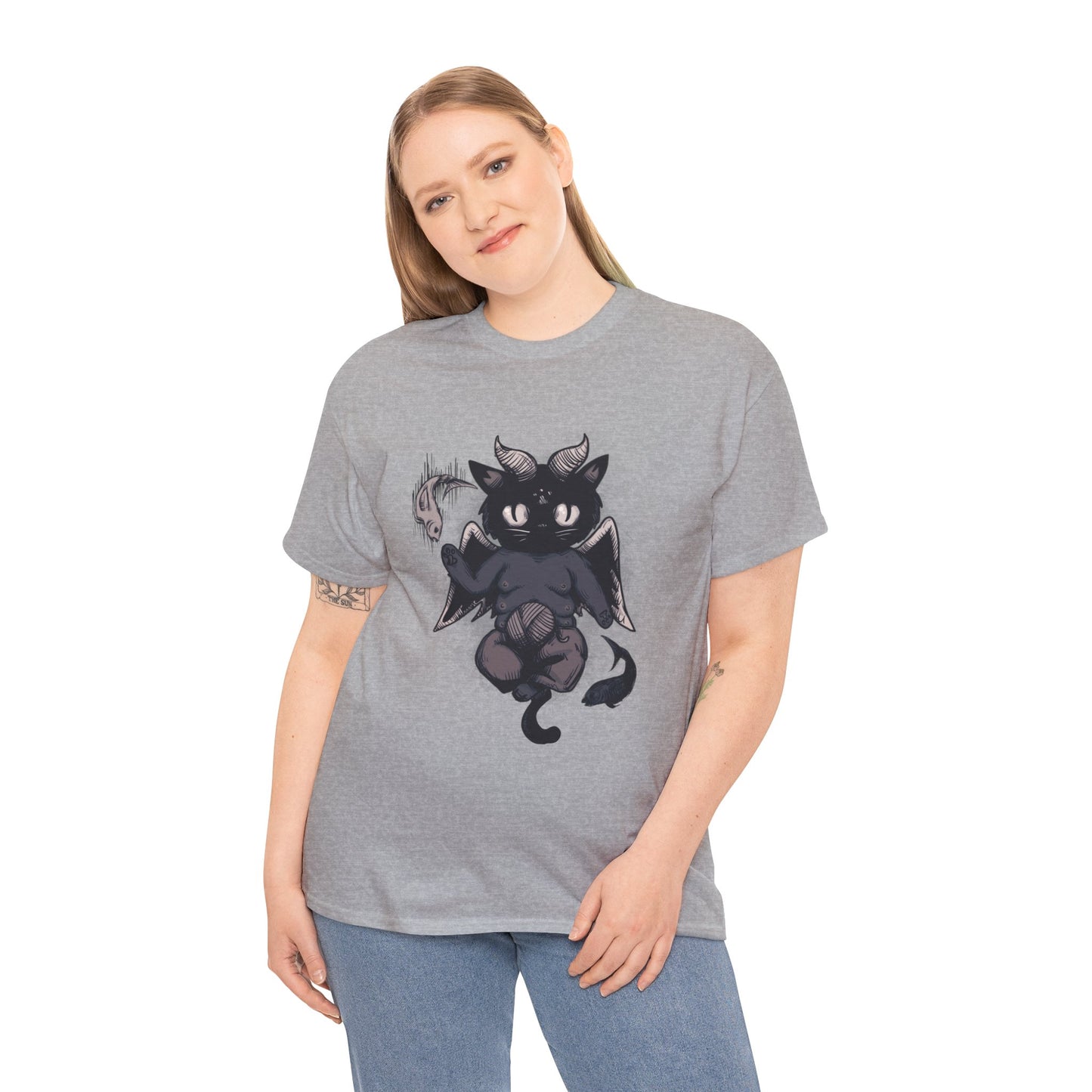 Baphocat Unisex Heavy Cotton Tee