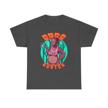 Sass Quatch Unisex Heavy Cotton Tee