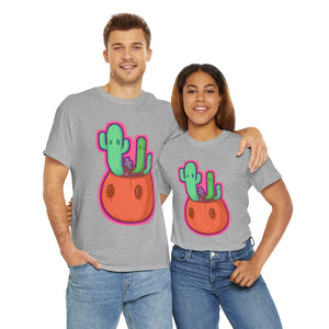 Spooky Succulent Unisex Heavy Cotton Tee