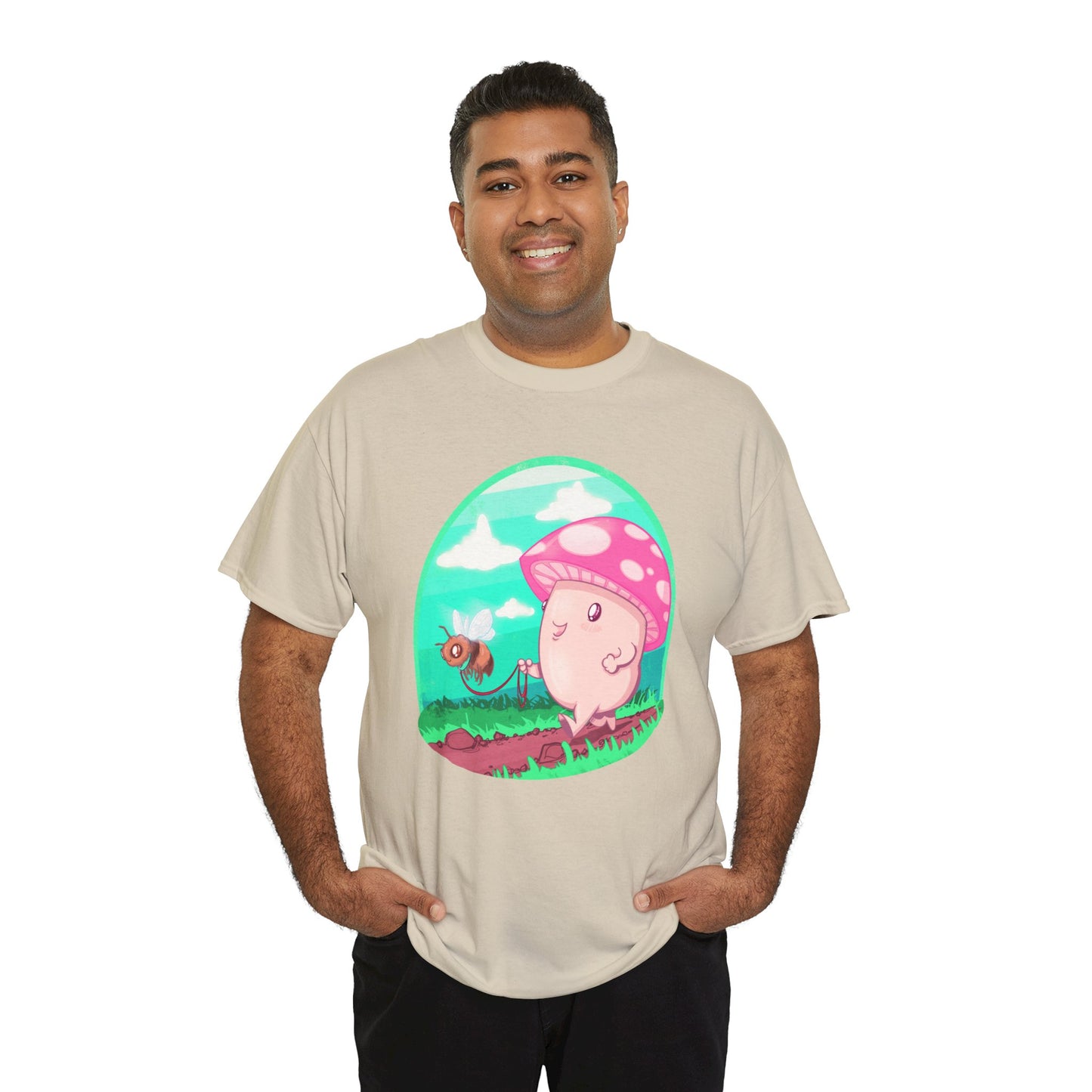 Bee Walk Unisex Heavy Cotton Tee