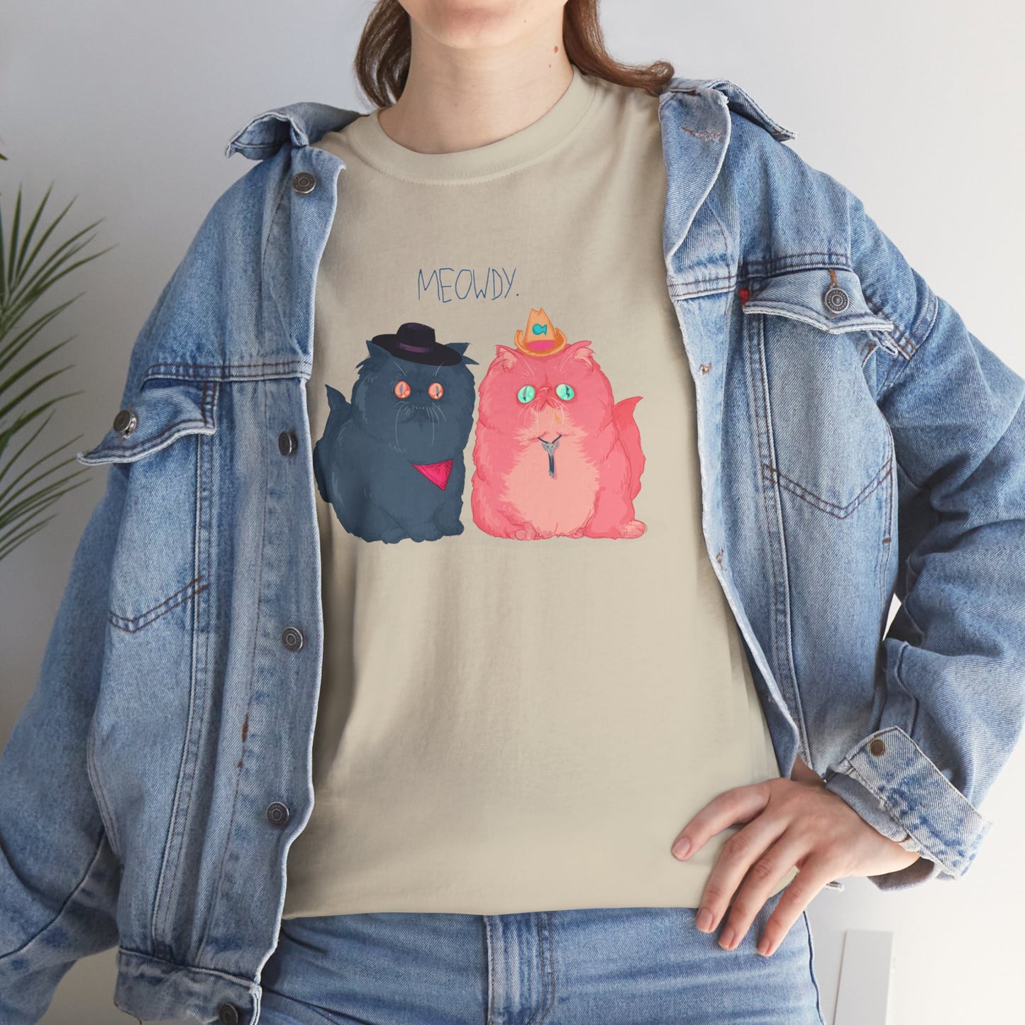 Meowdy Unisex Heavy Cotton Tee