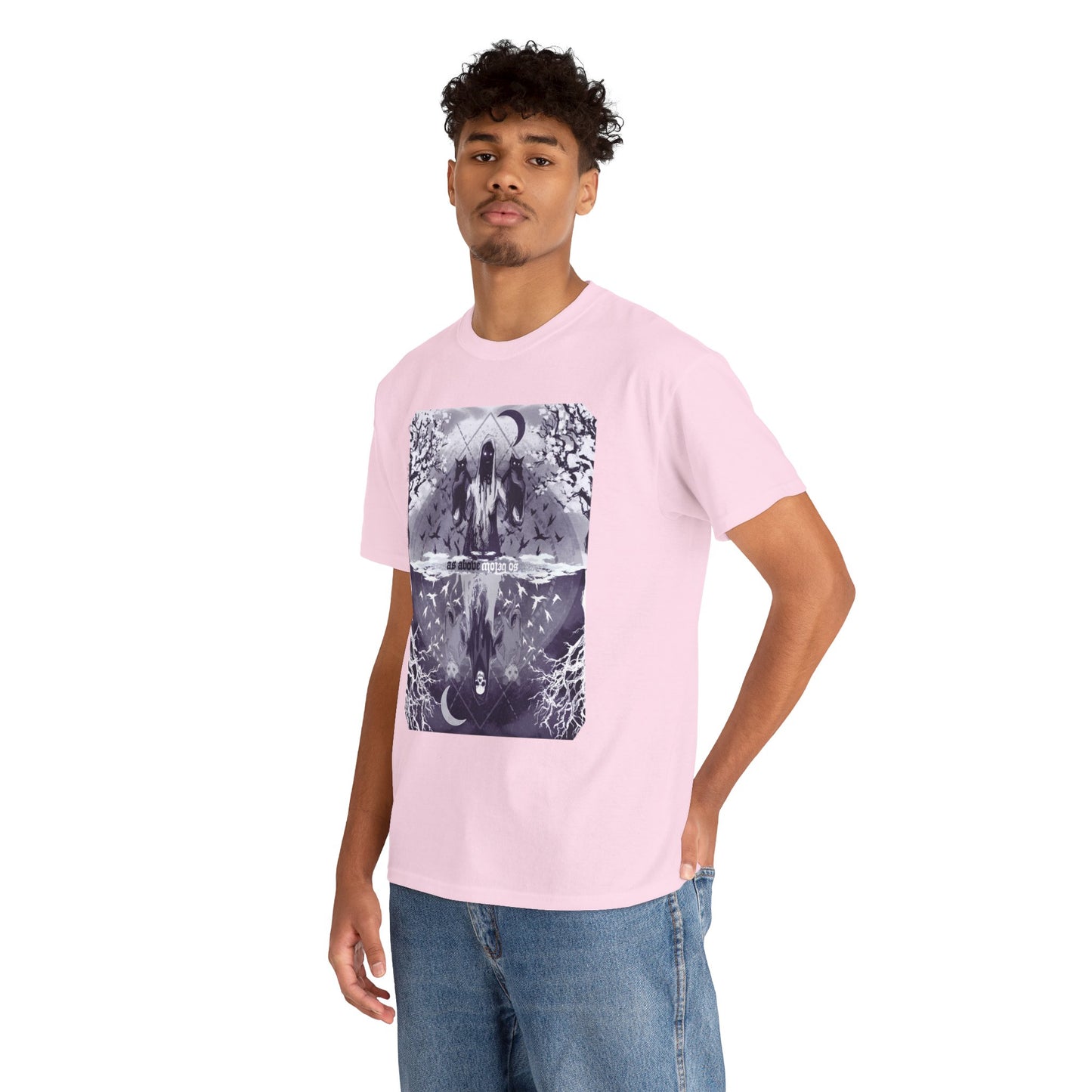 As Above So Below Unisex Heavy Cotton Tee