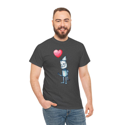 Tinman Gets A Heart Unisex Heavy Cotton Tee
