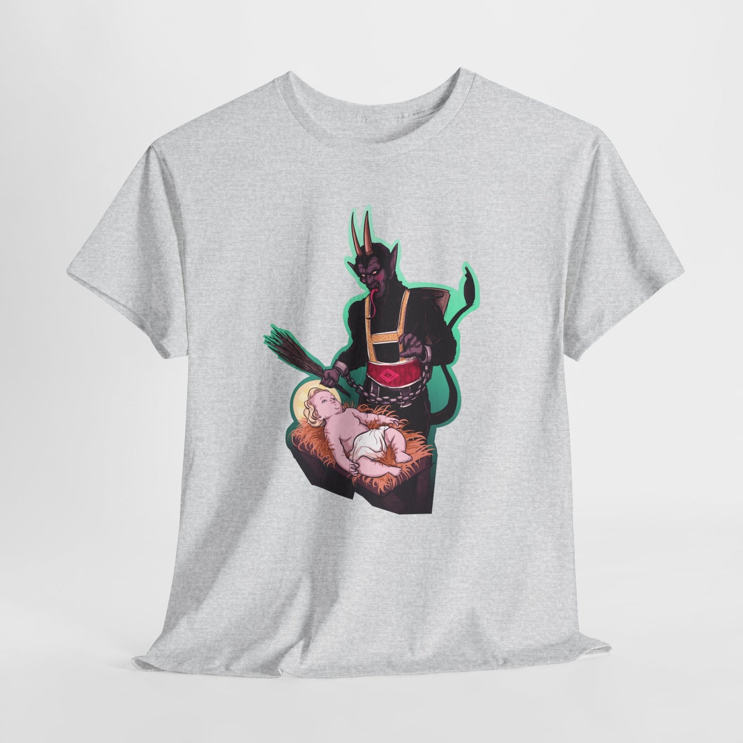 The First Krampus Unisex Heavy Cotton Tee