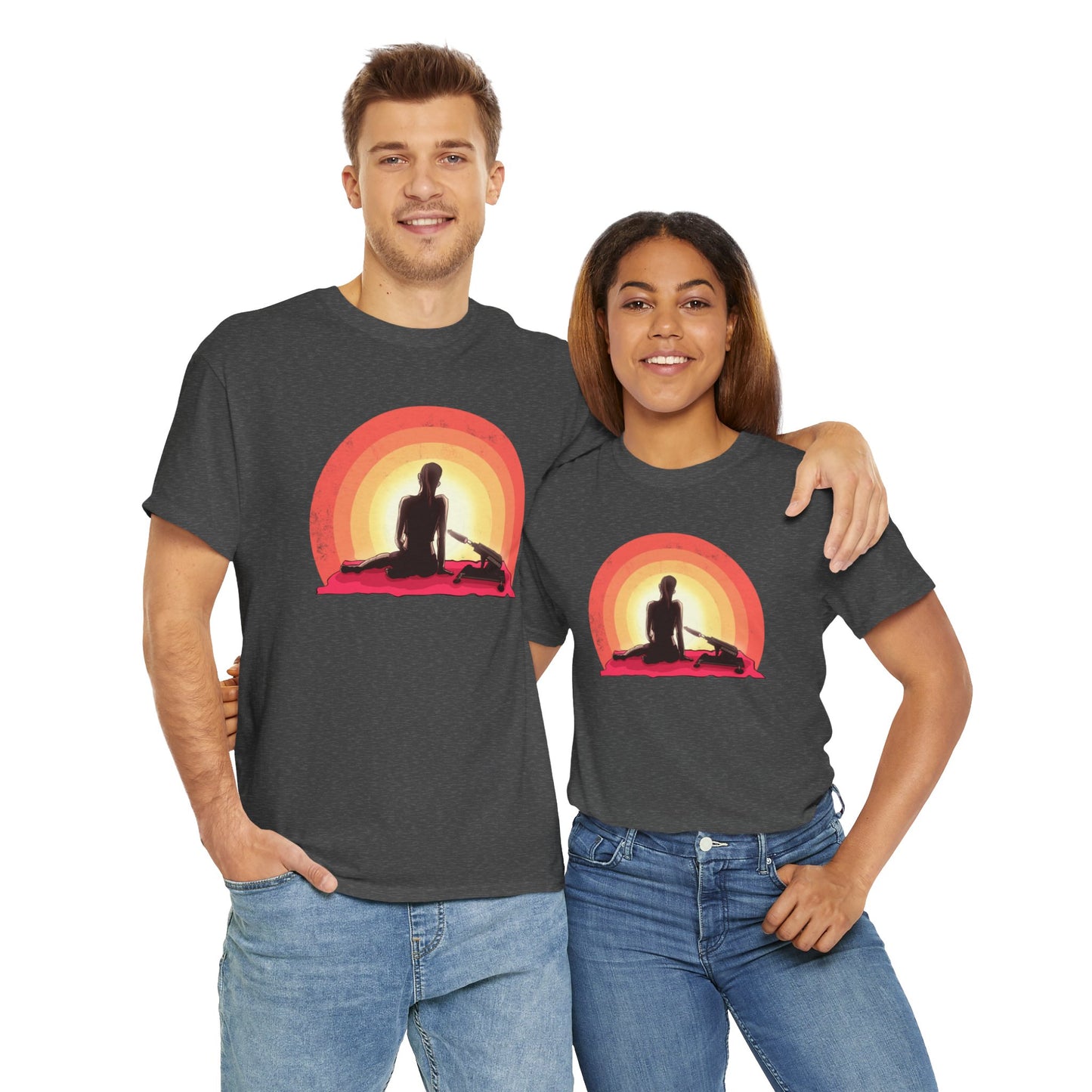 Sunset Unisex Heavy Cotton Tee