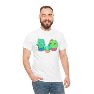 Succulents Unisex Heavy Cotton Tee