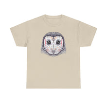 Sugar Skull Owl Unisex Heavy Cotton Tee