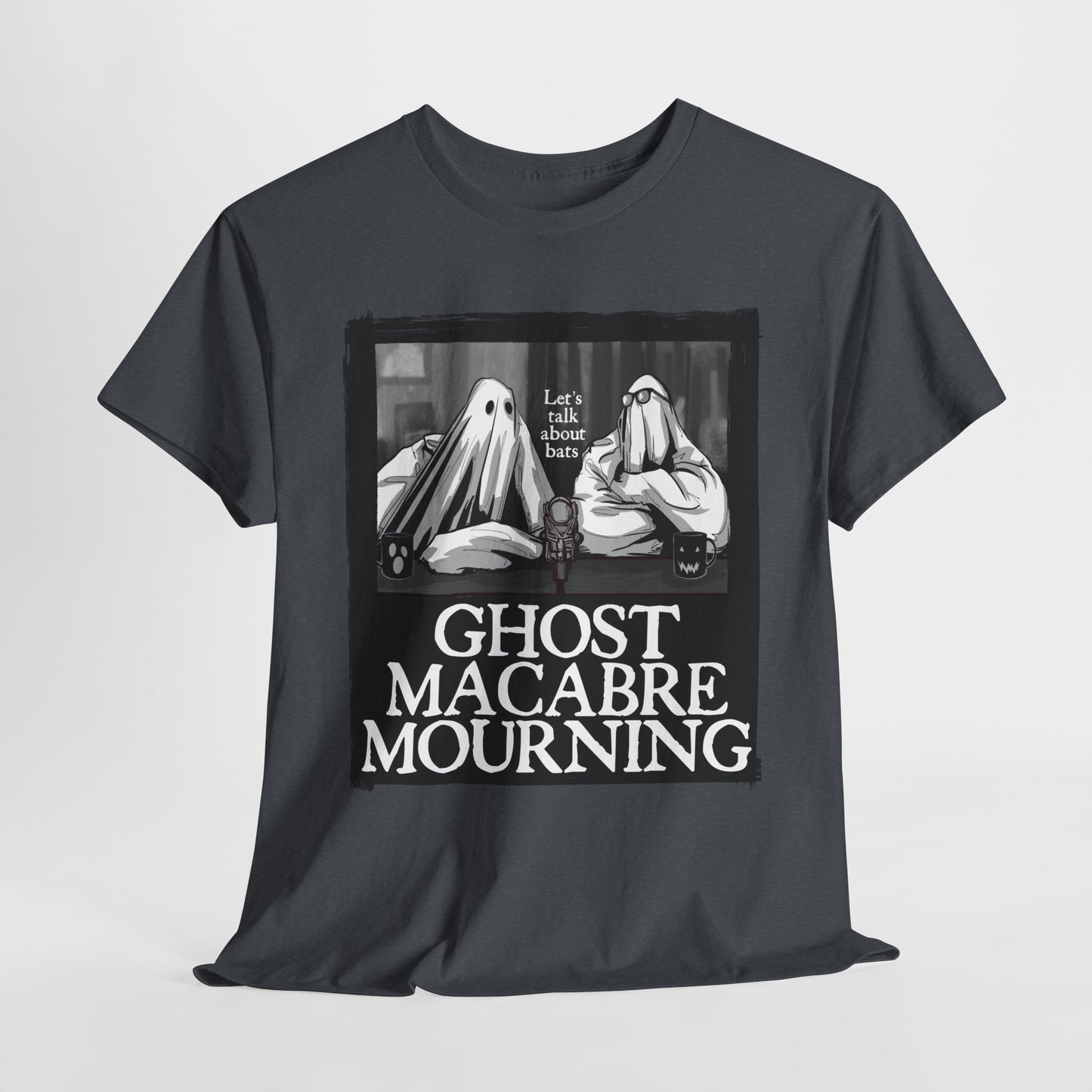 Ghost Macabre Mourning Unisex Heavy Cotton Tee