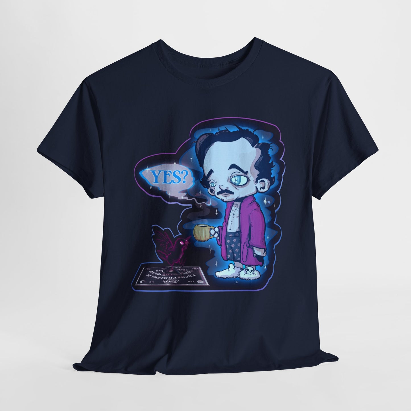 Edgar Allan Ghost Unisex Heavy Cotton Tee