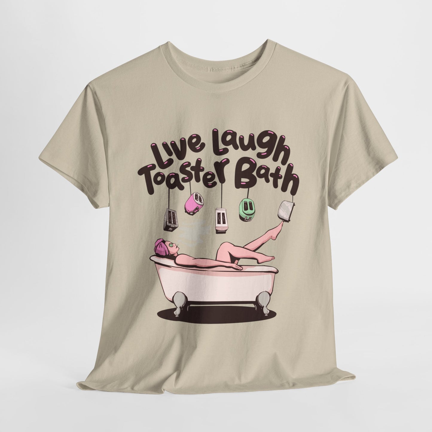 Toaster Bath Unisex Heavy Cotton Tee