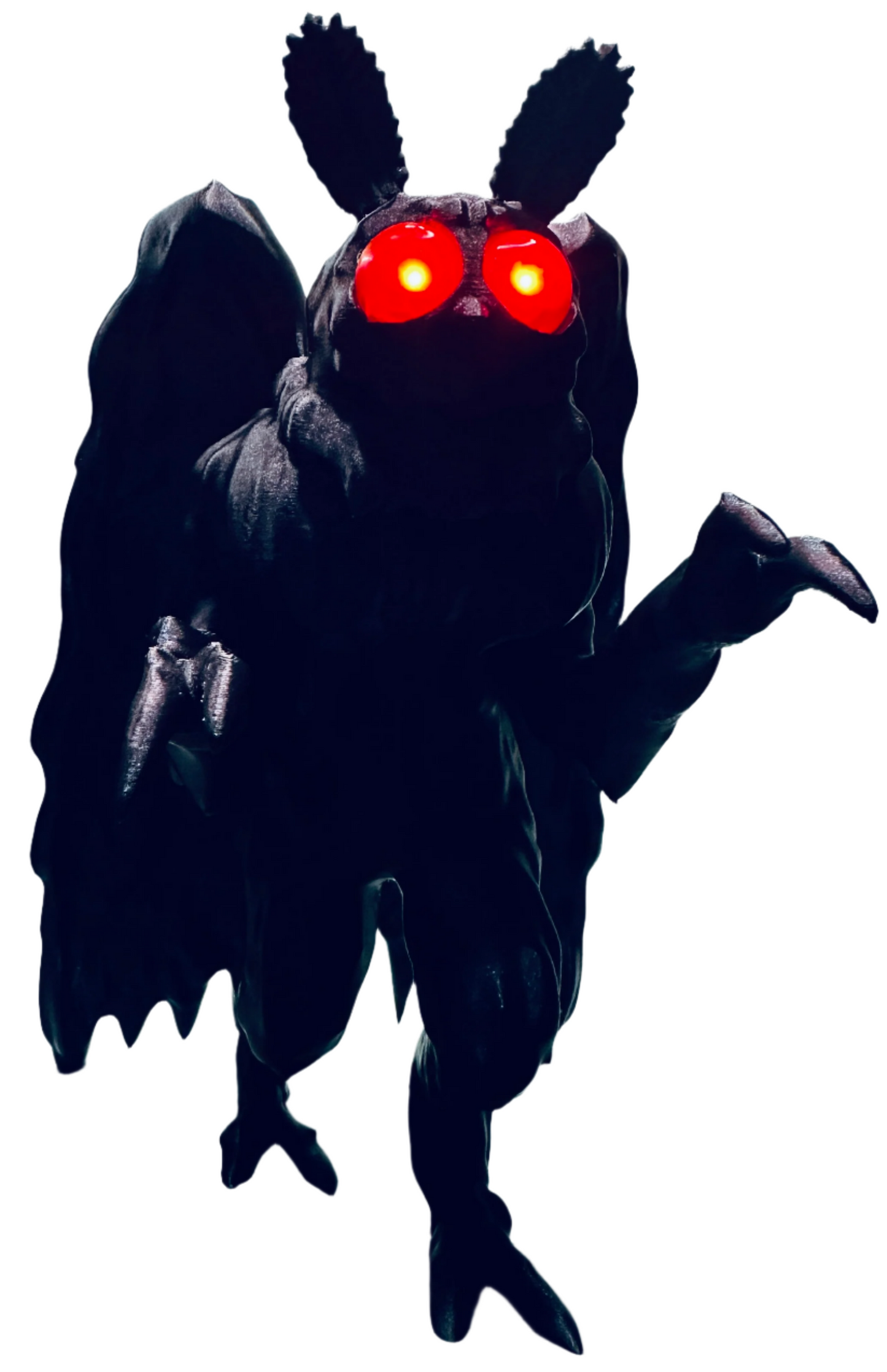 Terrifying Mothman 3D Print Statue