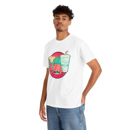 Spooky Fast Food Unisex Heavy Cotton Tee