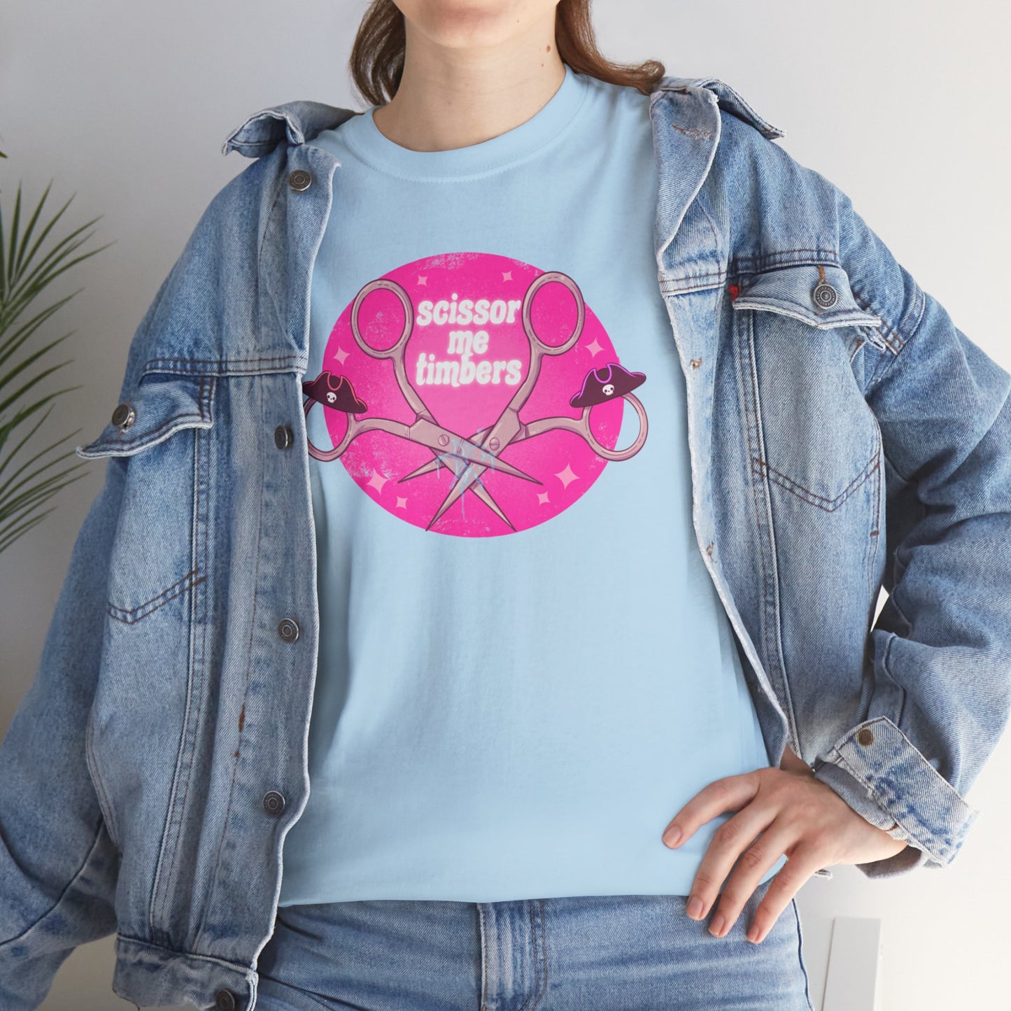 Scissor Me Timbers Unisex Heavy Cotton Tee