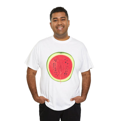 Juicy Watermelon Unisex Heavy Cotton Tee